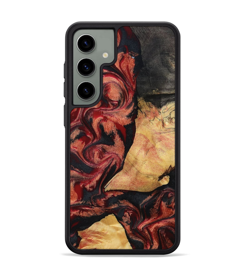 Galaxy S24 Plus Wood Phone Case - Cain (Red, 797171)