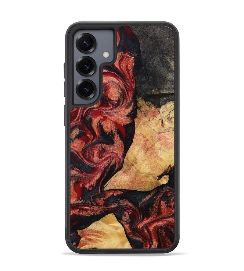 Galaxy S25 Plus Wood Phone Case - Cain (Red, 797171)