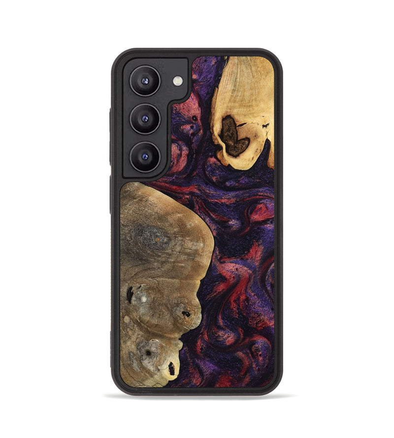 Galaxy S23 Wood Phone Case - Angus (Purple, 797173)