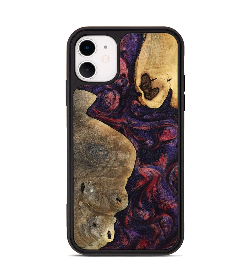 iPhone 11 Wood Phone Case - Angus (Purple, 797173)