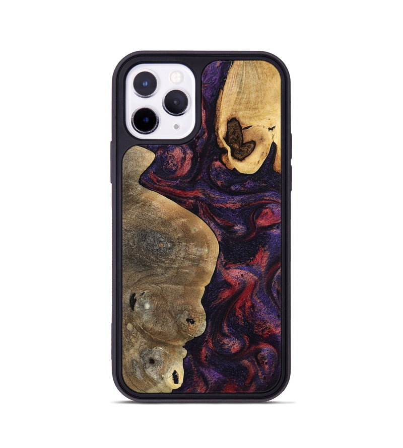 iPhone 11 Pro Wood Phone Case - Angus (Purple, 797173)