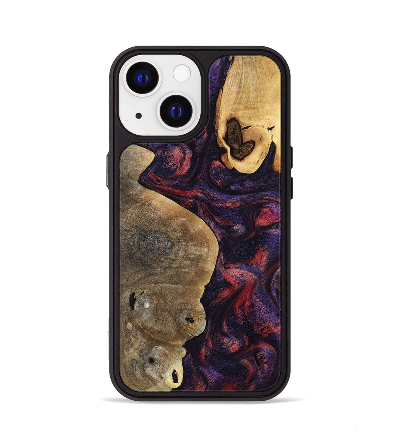 iPhone 13 Wood Phone Case - Angus (Purple, 797173)