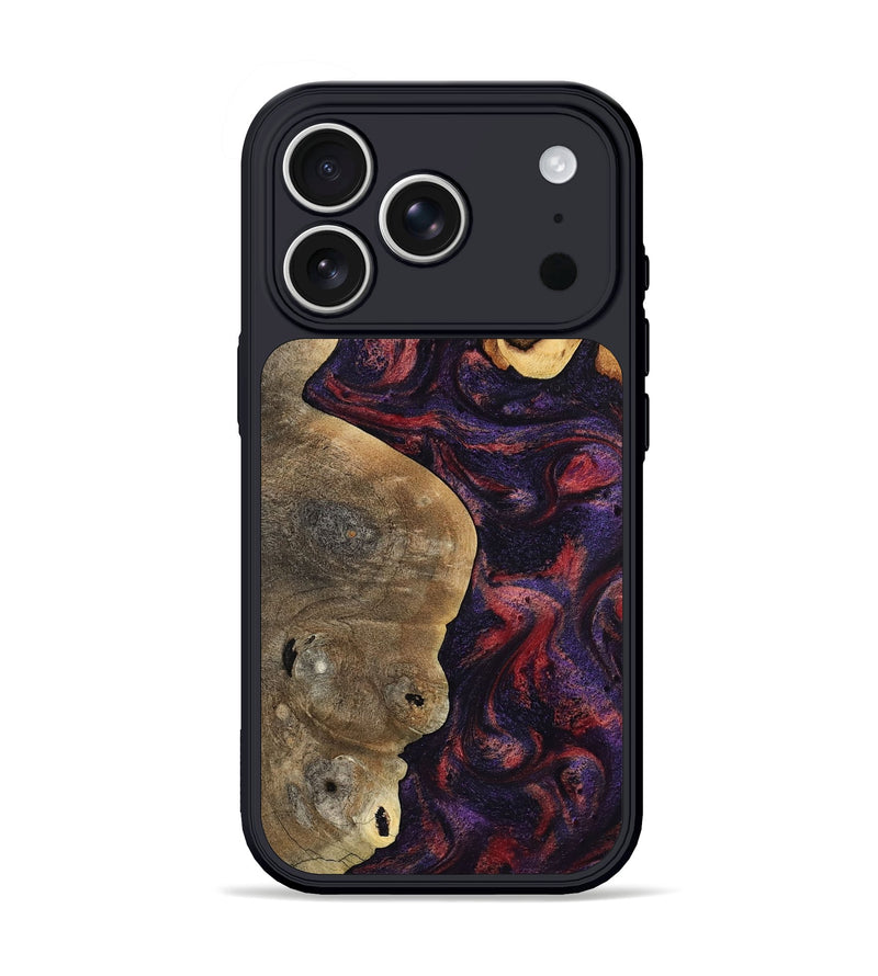 iPhone 17 Pro Wood Phone Case - Angus (Purple, 797173)