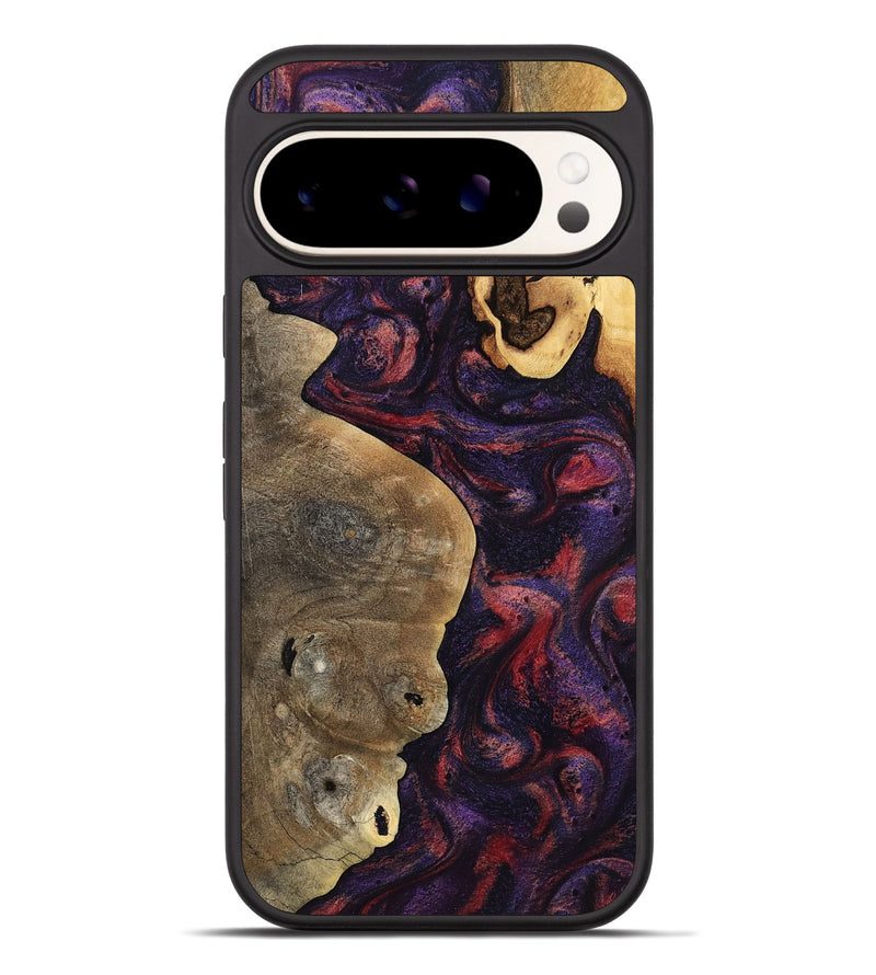 Pixel 9 Pro XL Wood Phone Case - Angus (Purple, 797173)