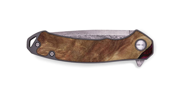 EDC Wood Pocket Knife - Dino (Red, 797177)