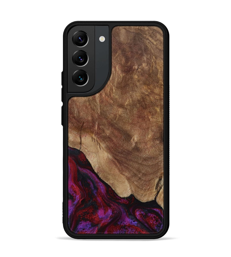 Galaxy S22 Plus Wood Phone Case - Dino (Red, 797177)