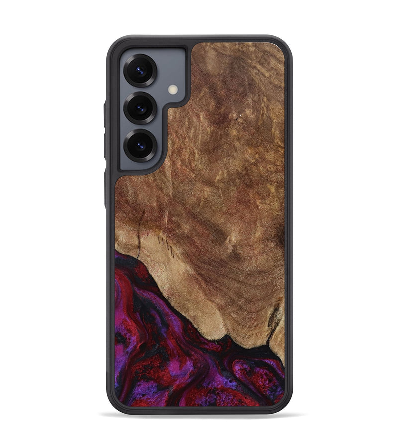 Galaxy S25 Plus Wood Phone Case - Dino (Red, 797177)