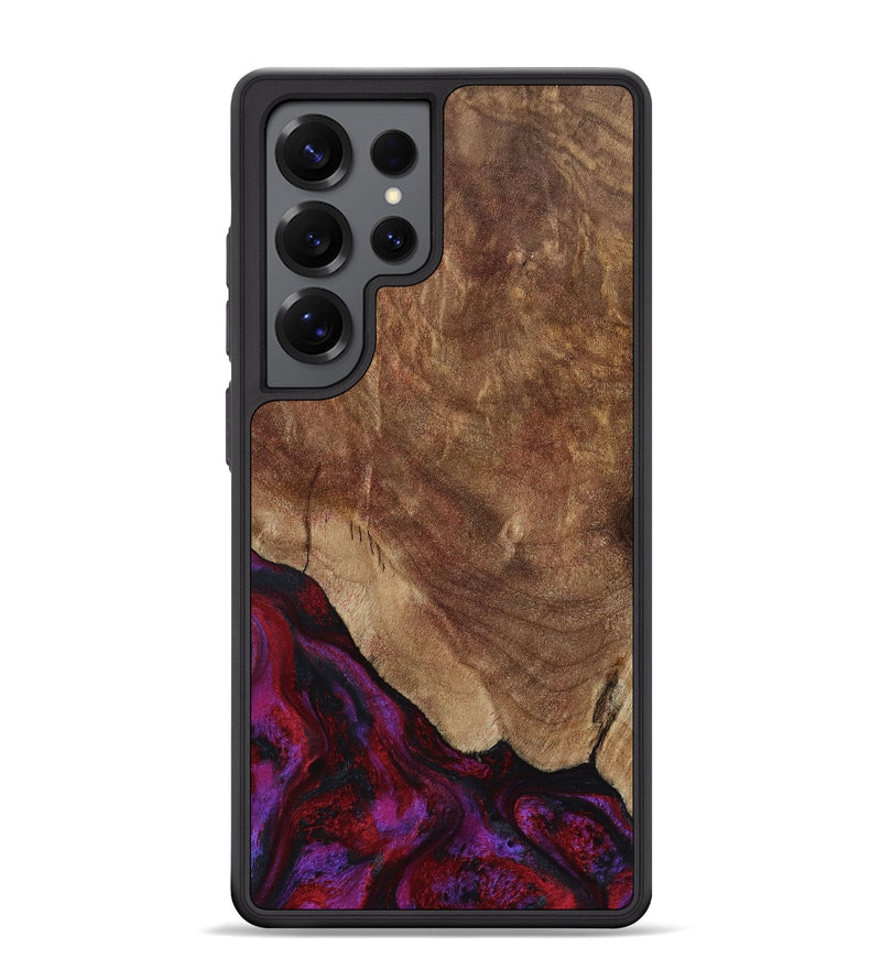 Galaxy S25 Ultra Wood Phone Case - Dino (Red, 797177)