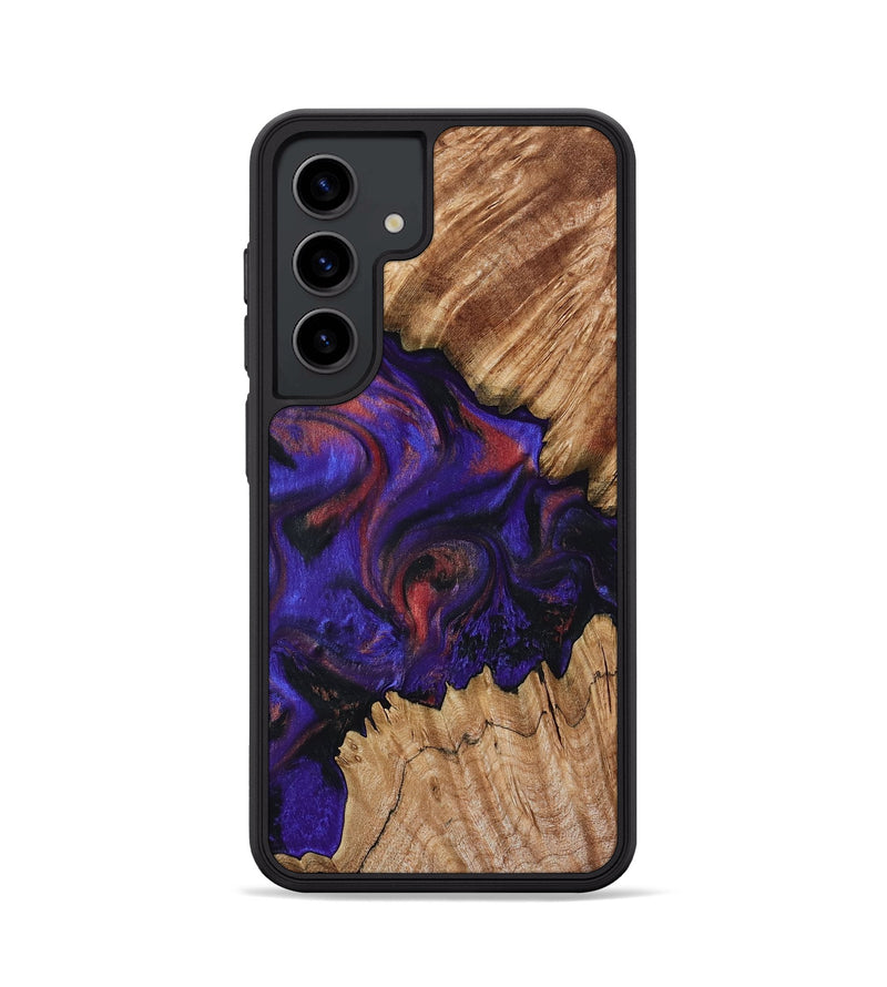 Galaxy S24 Wood Phone Case - Chaz (Purple, 797183)