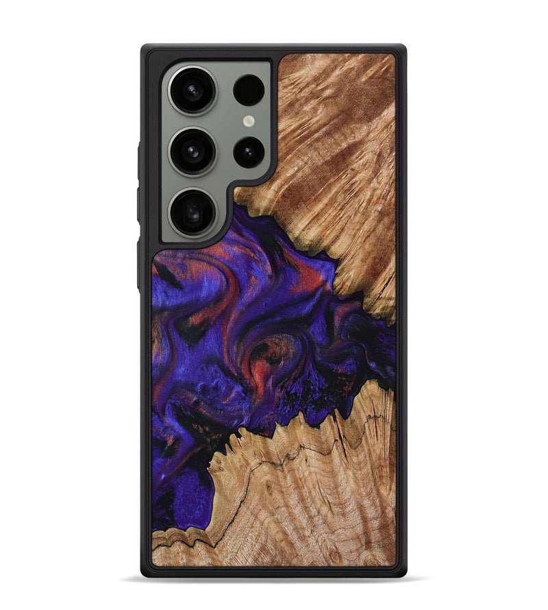 Galaxy S24 Ultra Wood Phone Case - Chaz (Purple, 797183)