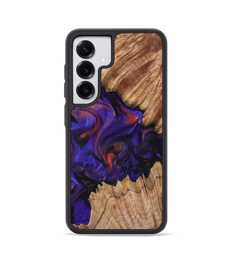 Galaxy S25 Wood Phone Case - Chaz (Purple, 797183)