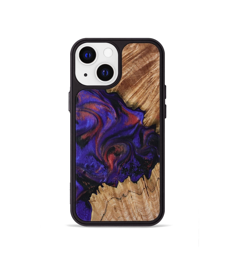 iPhone 13 mini Wood Phone Case - Chaz (Purple, 797183)