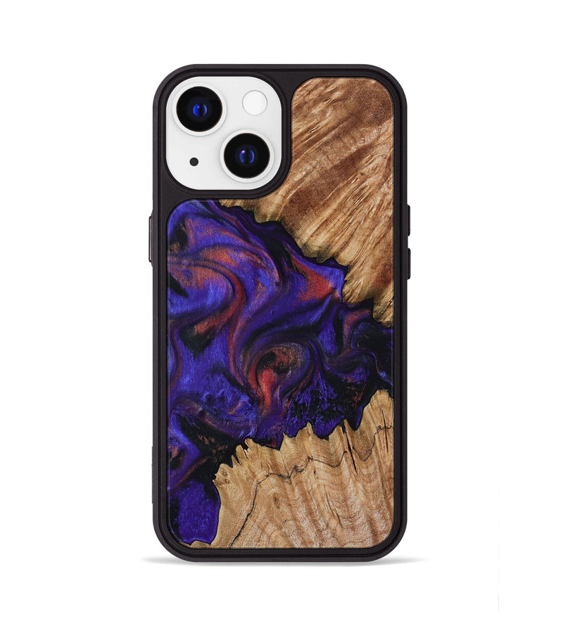 iPhone 13 Wood Phone Case - Chaz (Purple, 797183)