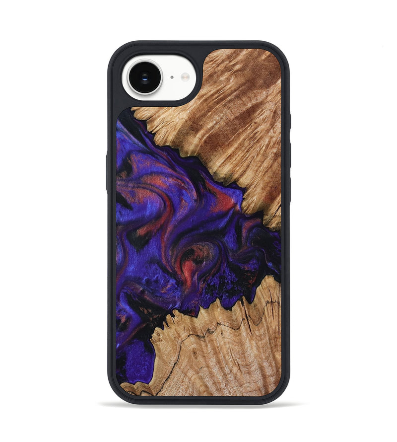 iPhone 16e Wood Phone Case - Chaz (Purple, 797183)
