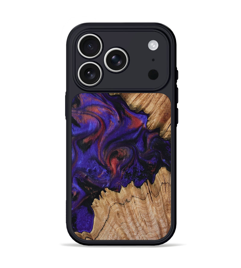 iPhone 17 Pro Wood Phone Case - Chaz (Purple, 797183)