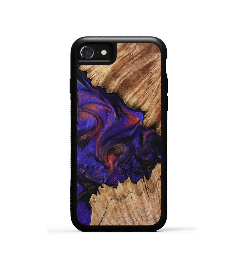 iPhone SE Wood Phone Case - Chaz (Purple, 797183)