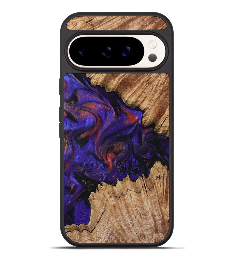 Pixel 9 Pro XL Wood Phone Case - Chaz (Purple, 797183)