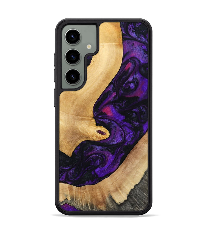 Galaxy S24 Plus Wood Phone Case - Nichole (Purple, 797185)
