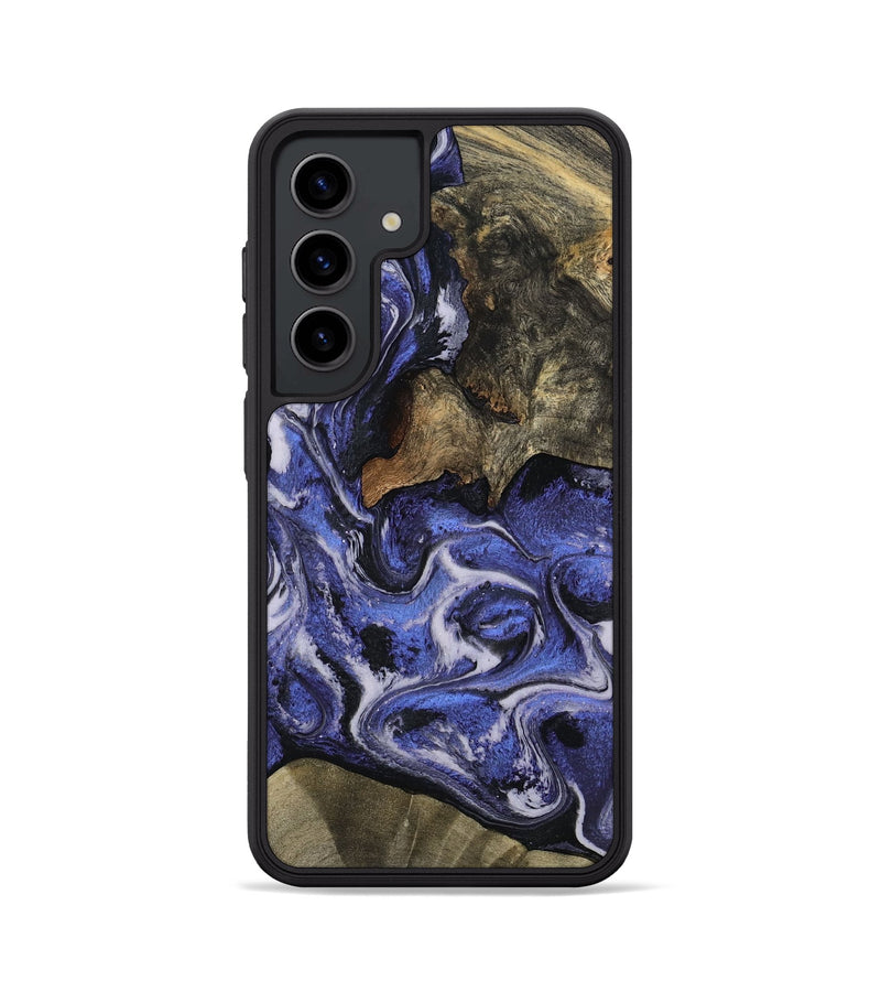 Galaxy S24 Wood Phone Case - Mona (Purple, 797186)