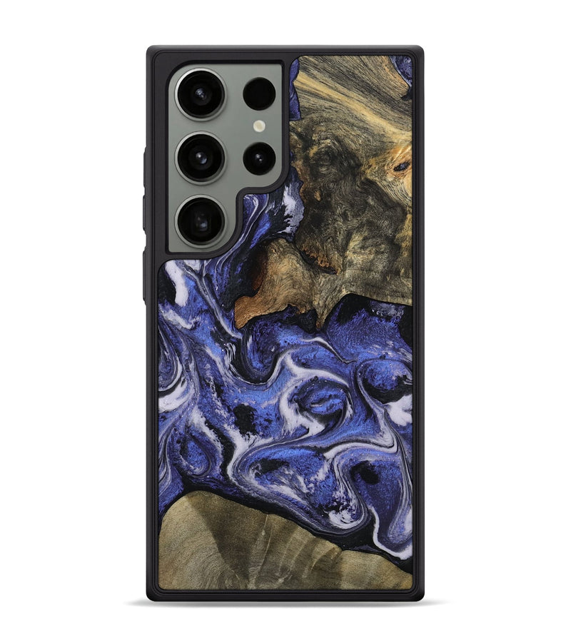 Galaxy S24 Ultra Wood Phone Case - Mona (Purple, 797186)