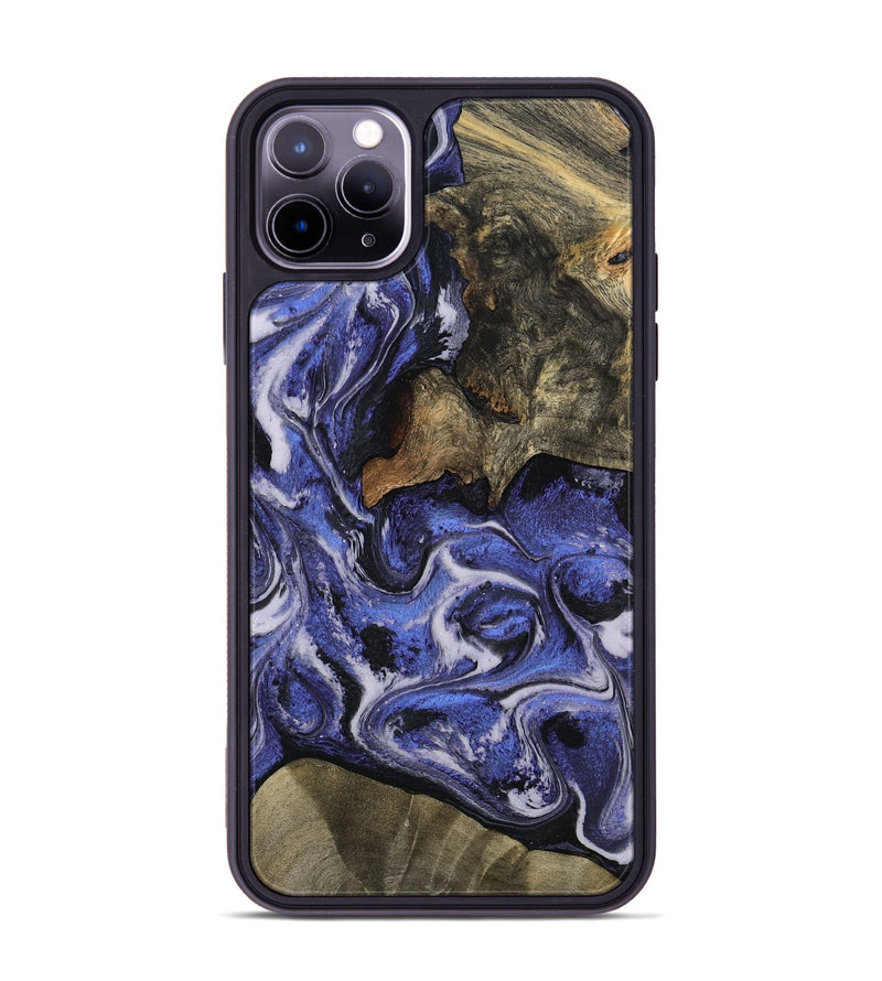 iPhone 11 Pro Max Wood Phone Case - Mona (Purple, 797186)