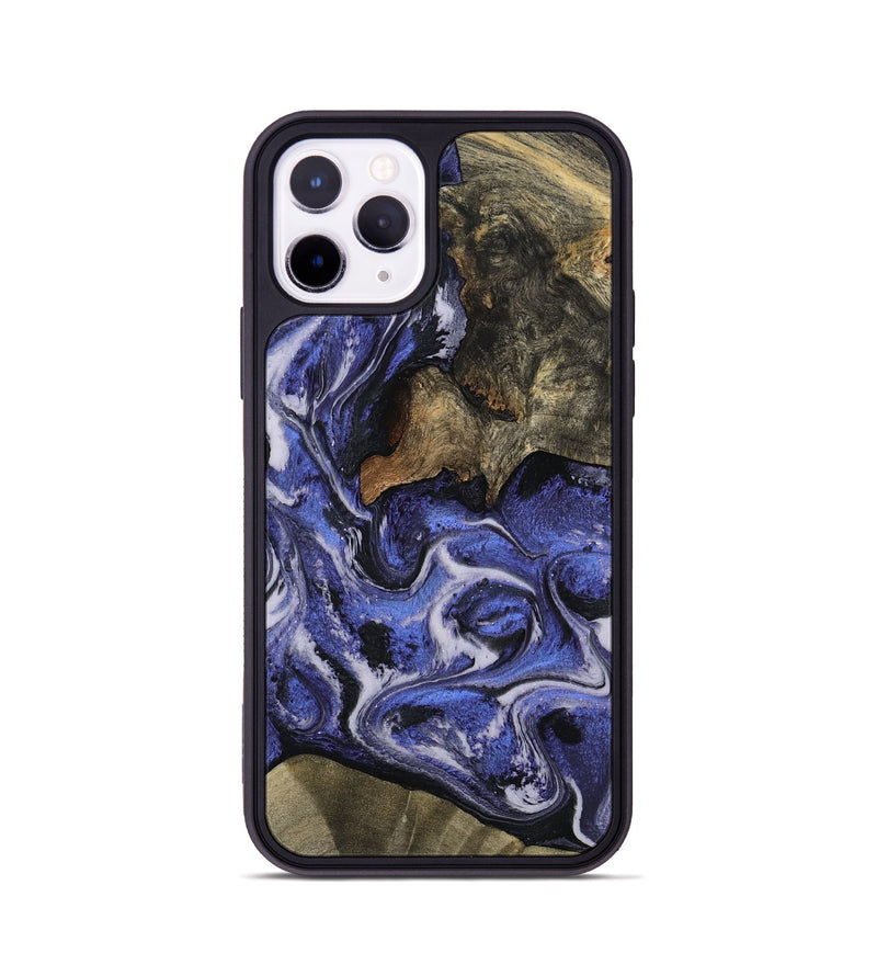 iPhone 11 Pro Wood Phone Case - Mona (Purple, 797186)