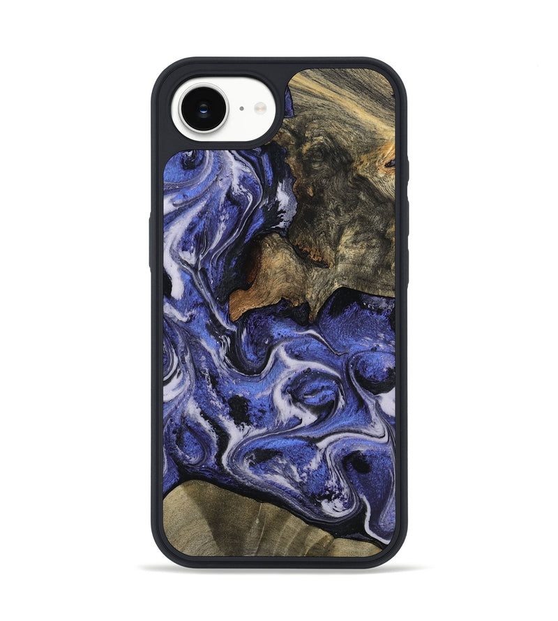 iPhone 16e Wood Phone Case - Mona (Purple, 797186)