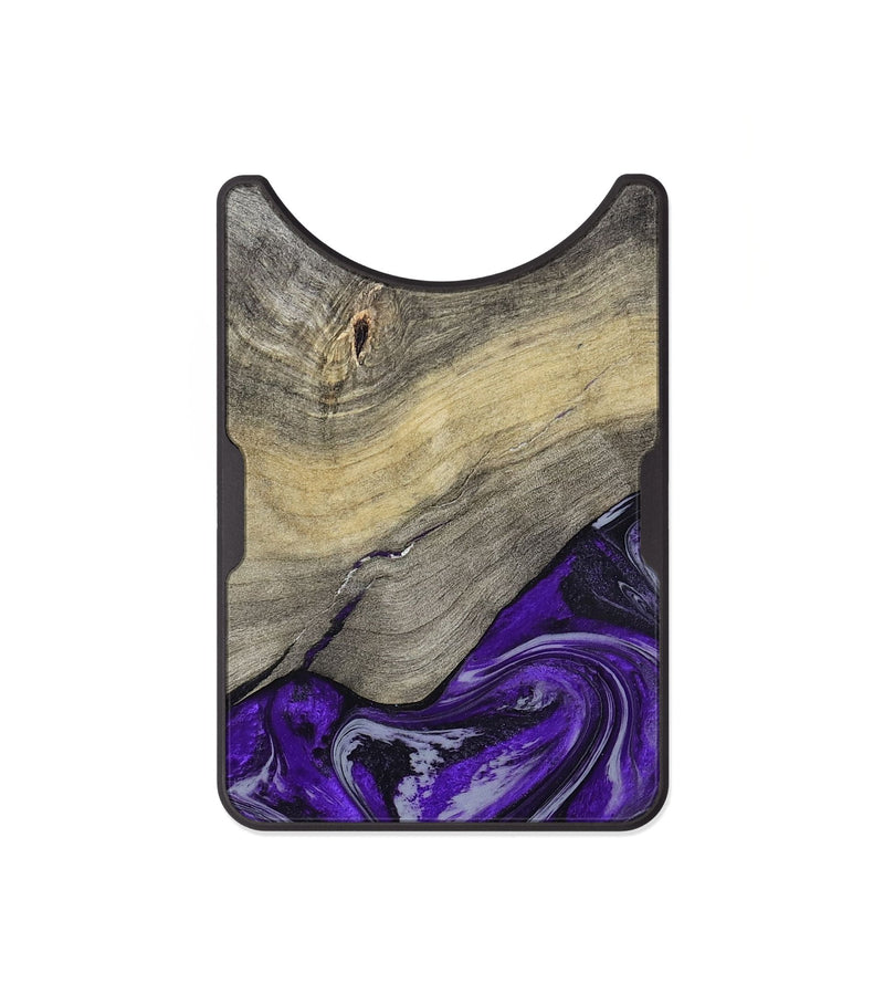 Alloy Wood Wallet - Antoine (Purple, 797188)