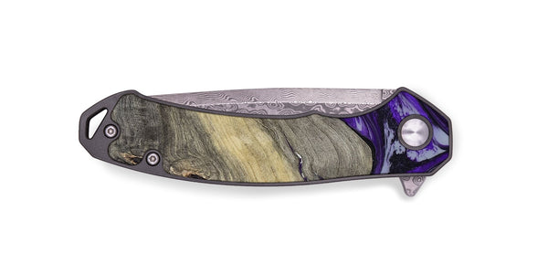 EDC Wood Pocket Knife - Antoine (Purple, 797188)