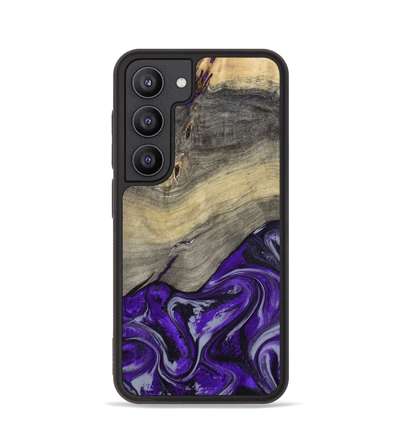 Galaxy S23 Wood Phone Case - Antoine (Purple, 797188)