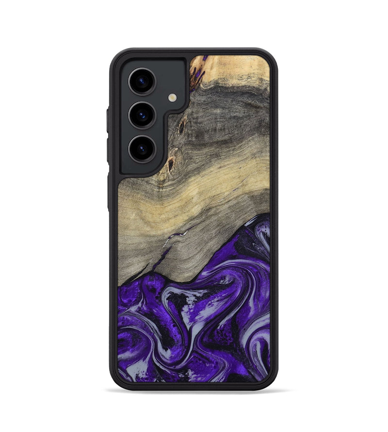 Galaxy S24 Wood Phone Case - Antoine (Purple, 797188)