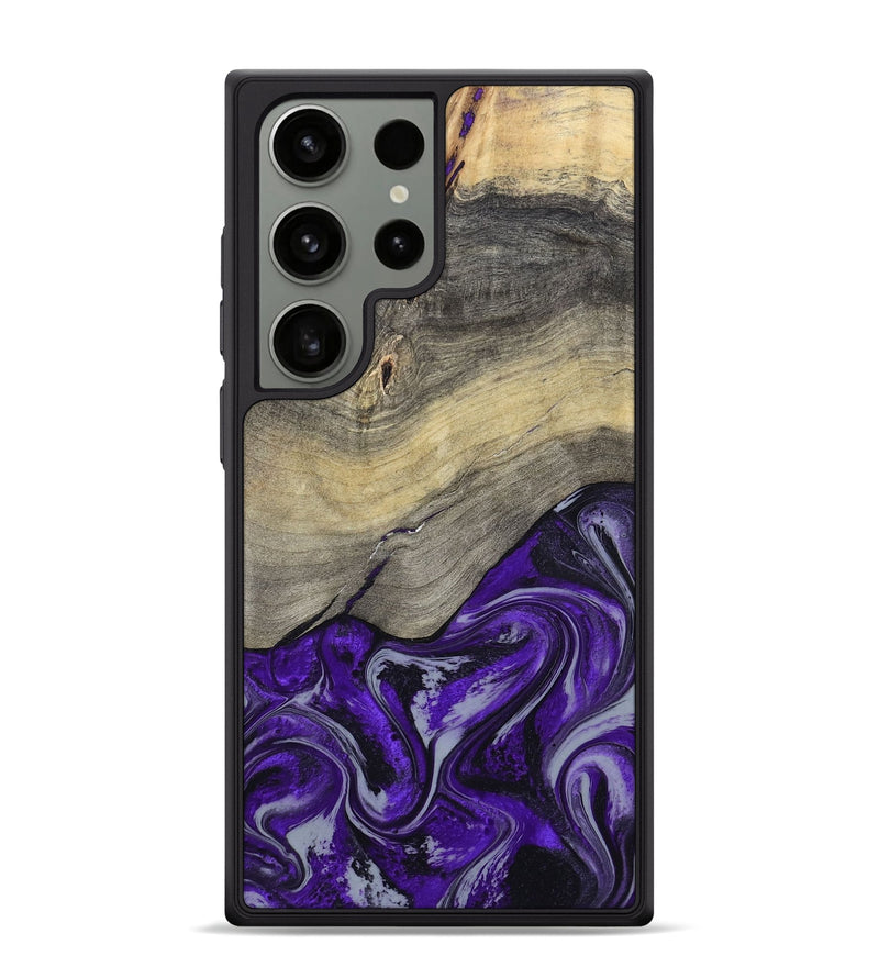 Galaxy S24 Ultra Wood Phone Case - Antoine (Purple, 797188)