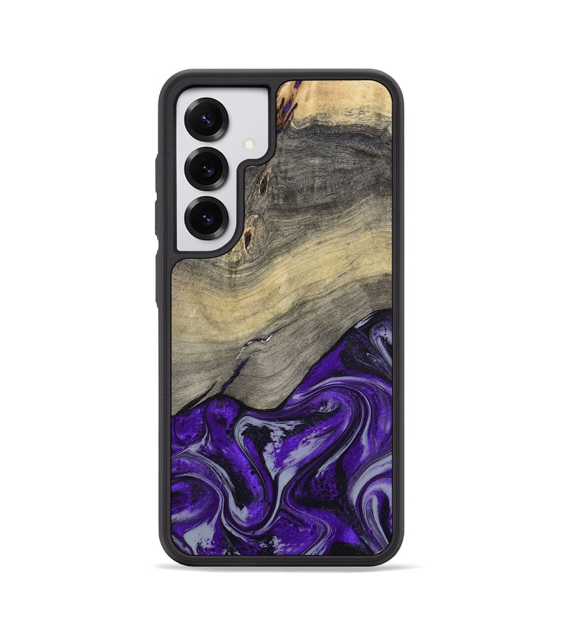 Galaxy S25 Wood Phone Case - Antoine (Purple, 797188)