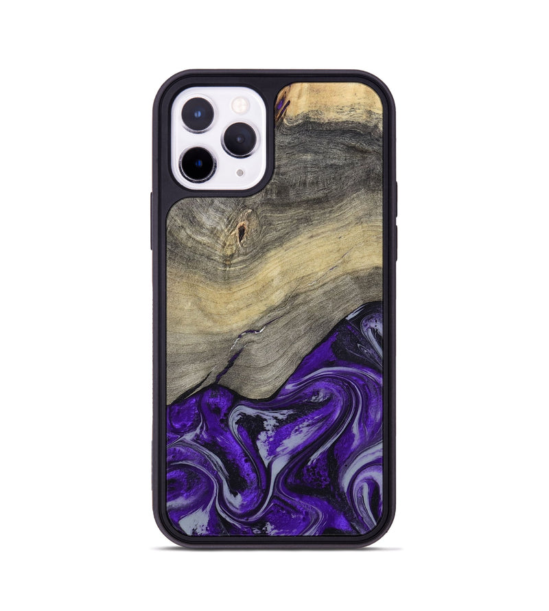 iPhone 11 Pro Wood Phone Case - Antoine (Purple, 797188)
