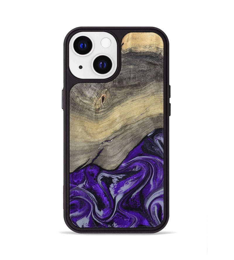 iPhone 13 Wood Phone Case - Antoine (Purple, 797188)