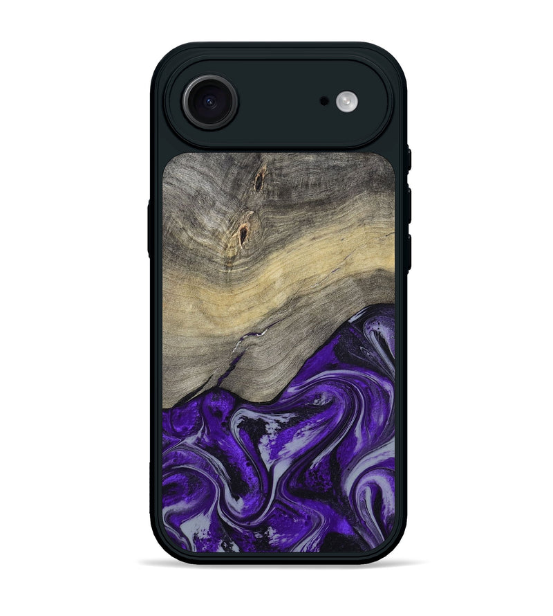 iPhone 17 Air Wood Phone Case - Antoine (Purple, 797188)