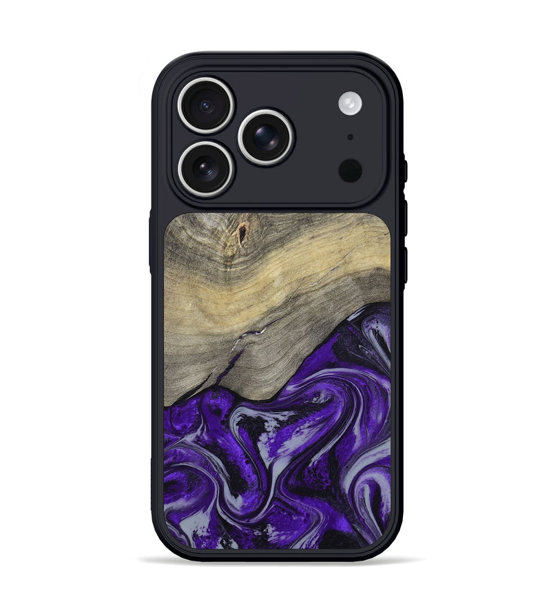 iPhone 17 Pro Wood Phone Case - Antoine (Purple, 797188)
