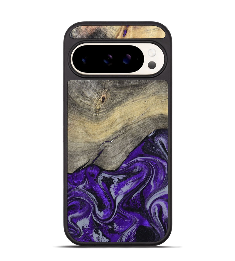 Pixel 9 Wood Phone Case - Antoine (Purple, 797188)