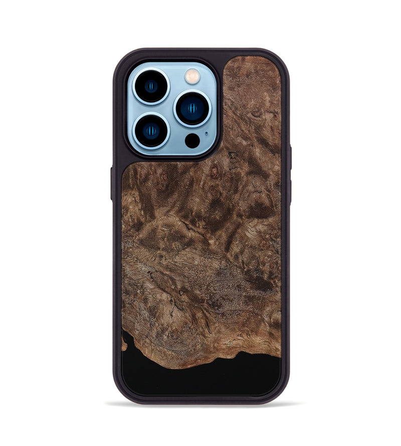 iPhone 14 Pro Wood Phone Case - Corrie (Wood Burl, 797218)