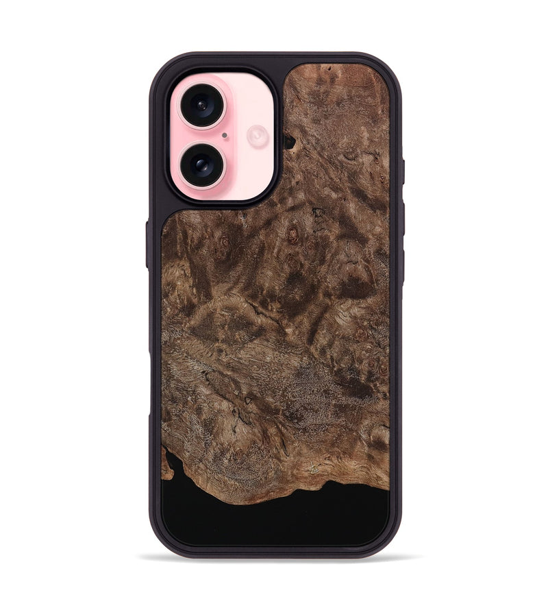 iPhone 16 Wood Phone Case - Corrie (Wood Burl, 797218)