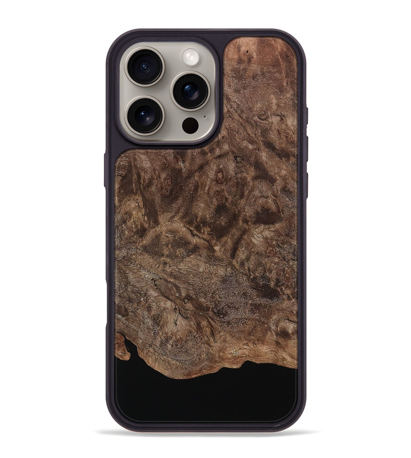 iPhone 16 Pro Max Wood Phone Case - Corrie (Wood Burl, 797218)