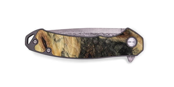 EDC Wood Pocket Knife - Garrick (Wood Burl, 797231)