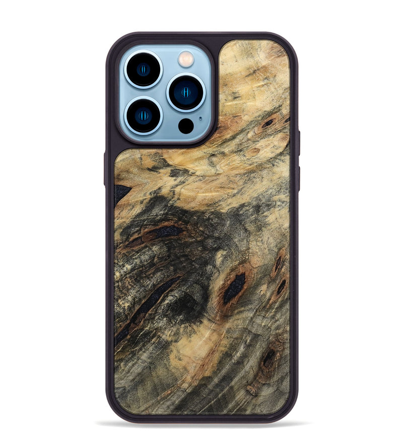 iPhone 14 Pro Max Wood Phone Case - Garrick (Wood Burl, 797231)