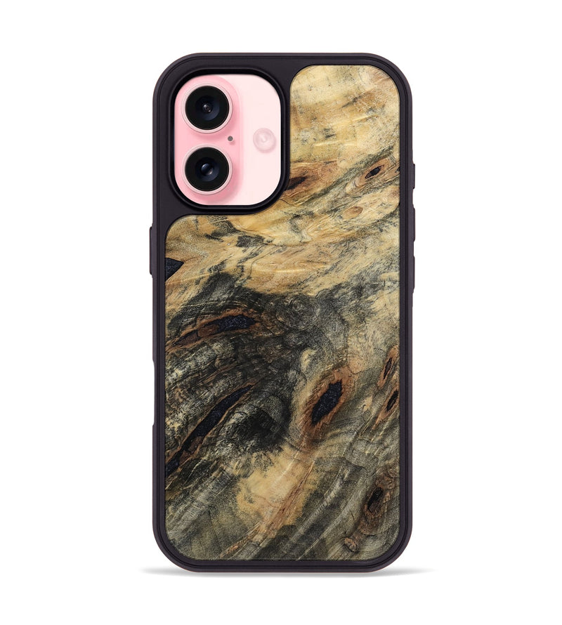 iPhone 16 Wood Phone Case - Garrick (Wood Burl, 797231)