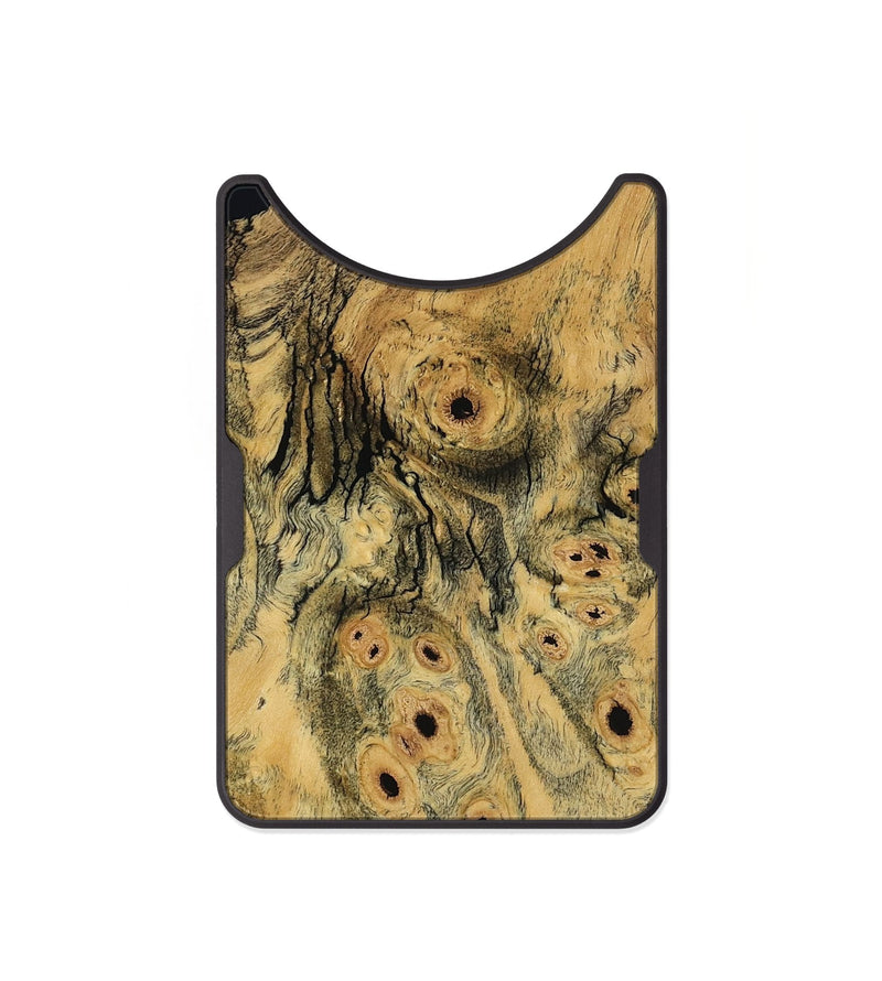 Alloy Wood Wallet - Sina (Wood Burl, 797233)