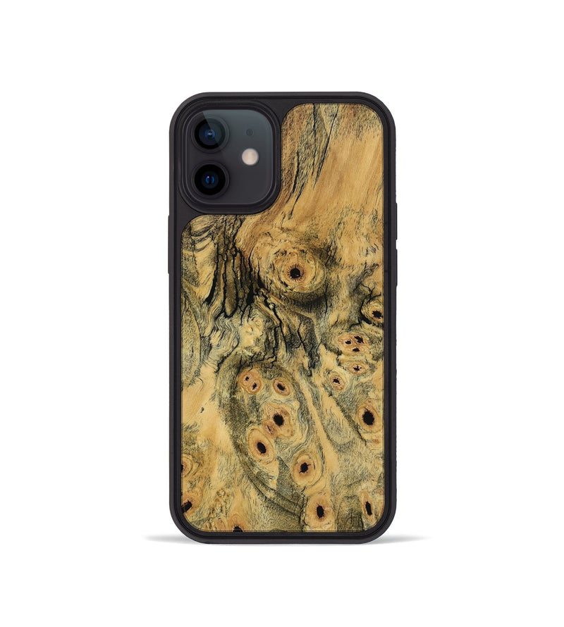 iPhone 12 mini Wood Phone Case - Sina (Wood Burl, 797233)