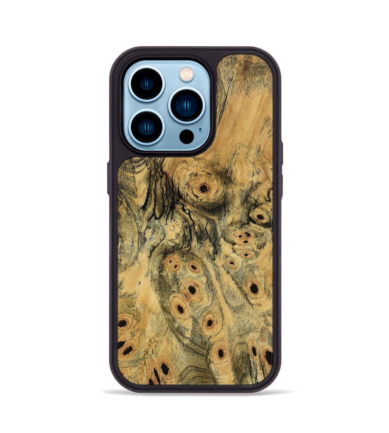 iPhone 14 Pro Wood Phone Case - Sina (Wood Burl, 797233)