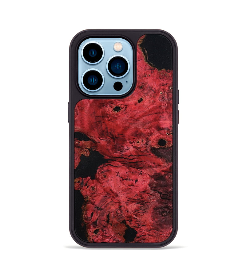 iPhone 14 Pro Wood Phone Case - Yuridia (Double Dyed, 797254)