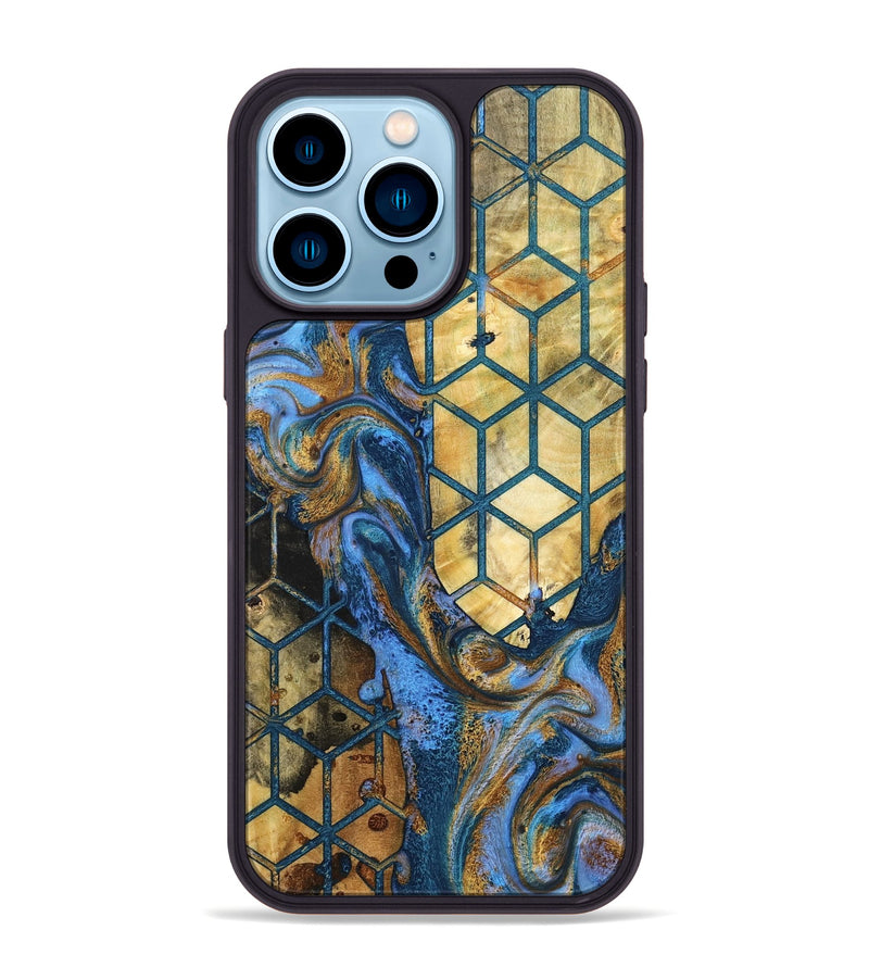 iPhone 14 Pro Max Wood Phone Case - Jorge (Pattern, 797338)