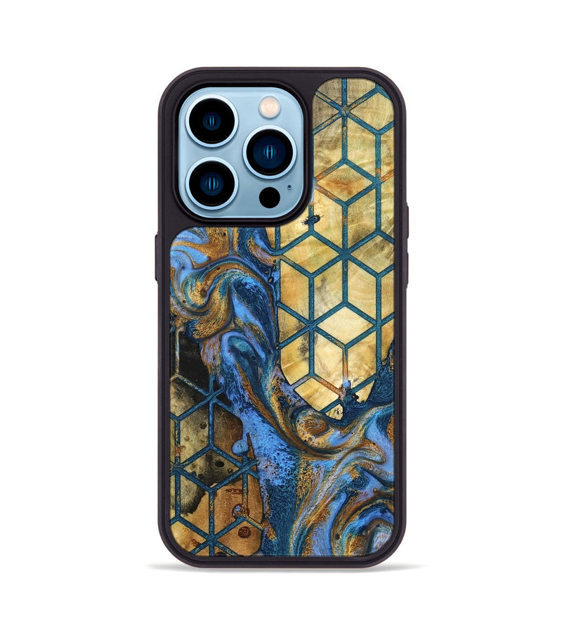 iPhone 14 Pro Wood Phone Case - Jorge (Pattern, 797338)